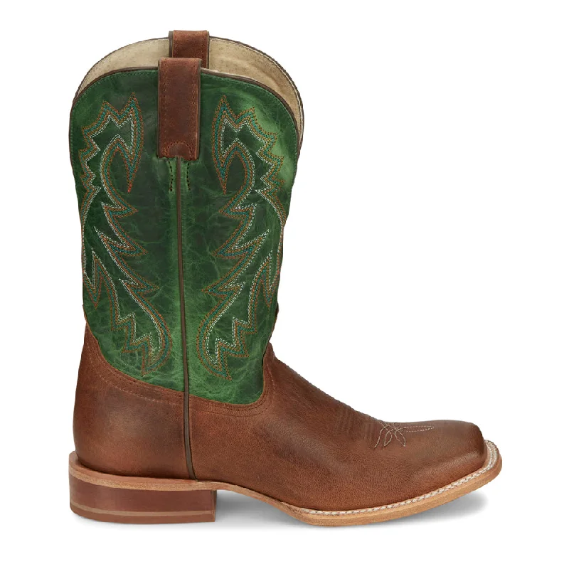 Luciano Wide Square Toe Cowboy Boots