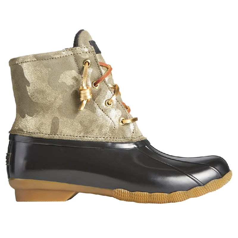 Saltwater Metallic Camouflage Duck Boots