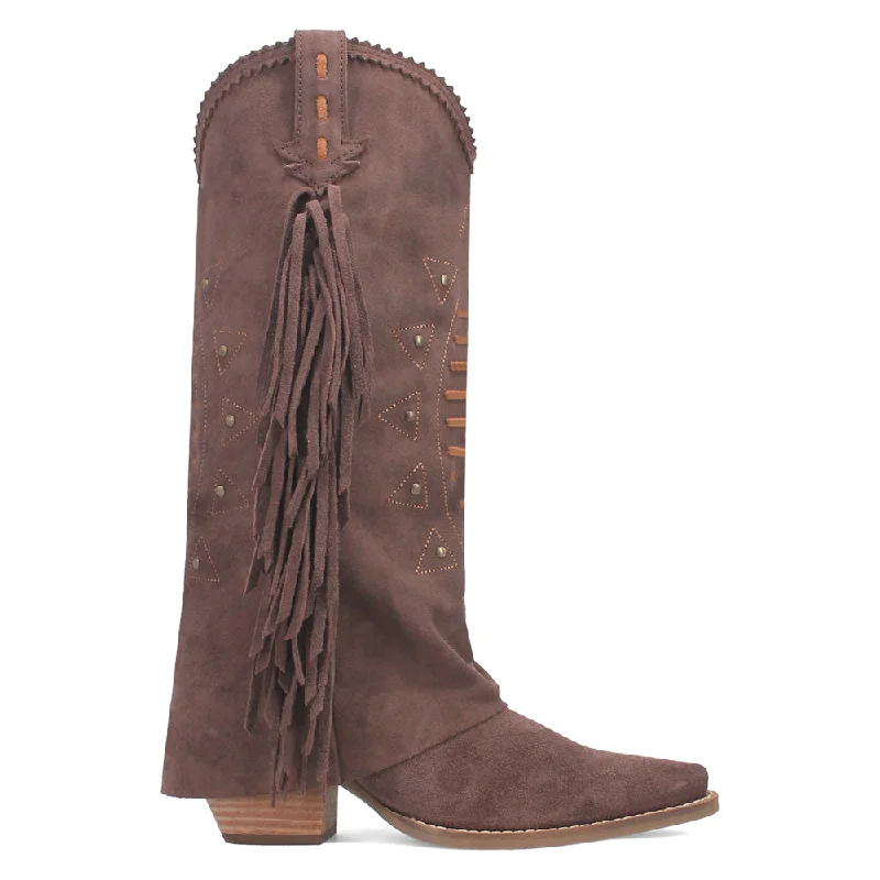 Spirit Trail Studded Snip Toe Cowboy Boots