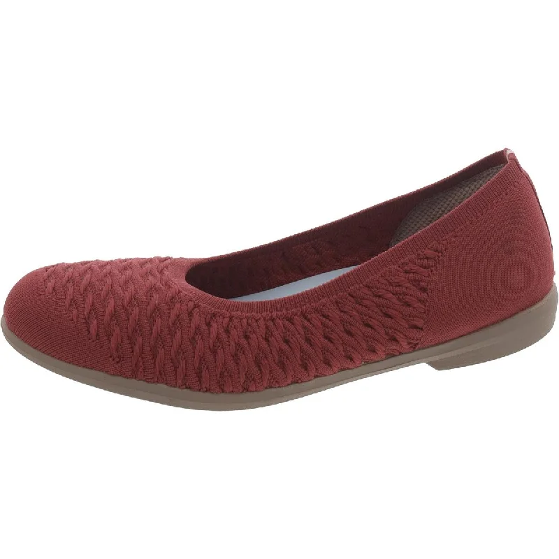 Khloe Womens Casual Slip On Ballet Flats