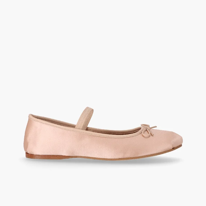 Odette Pale Pink Ballet Flats