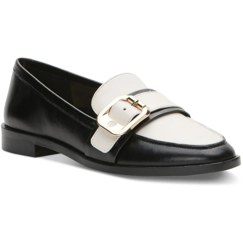 Vince Camuto Womens Cenkanda Buckle Slip On Loafers