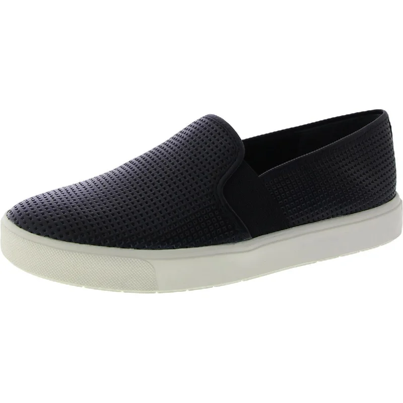 Vince Womens Textured Slip On Loafers