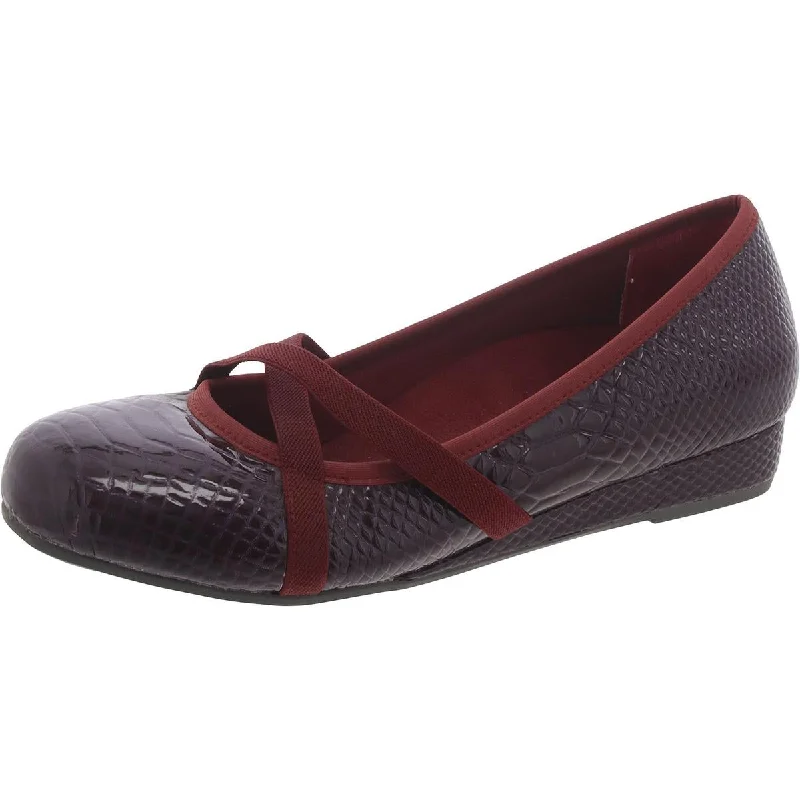 Vionic Womens Dakota Slip On Ballet Flats