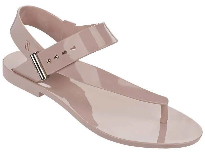 Women's Charlotte Summery Flip Flops In Pink