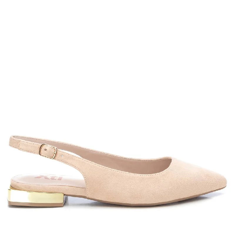 Women's Slingback Suede Flats By XTI