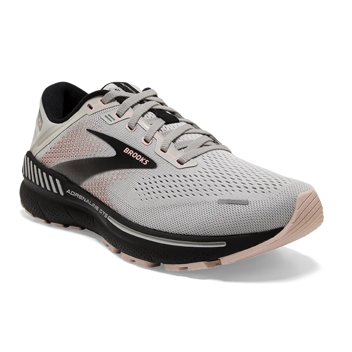 Women's Adrenaline GTS 22 - Grey / Rose / Black