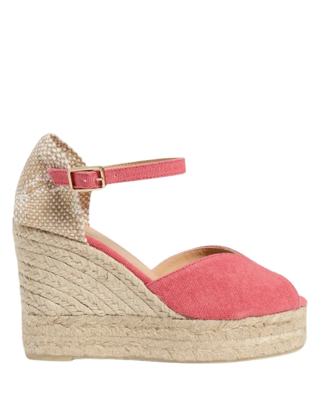 Bianca Wedge Pink Espadrille