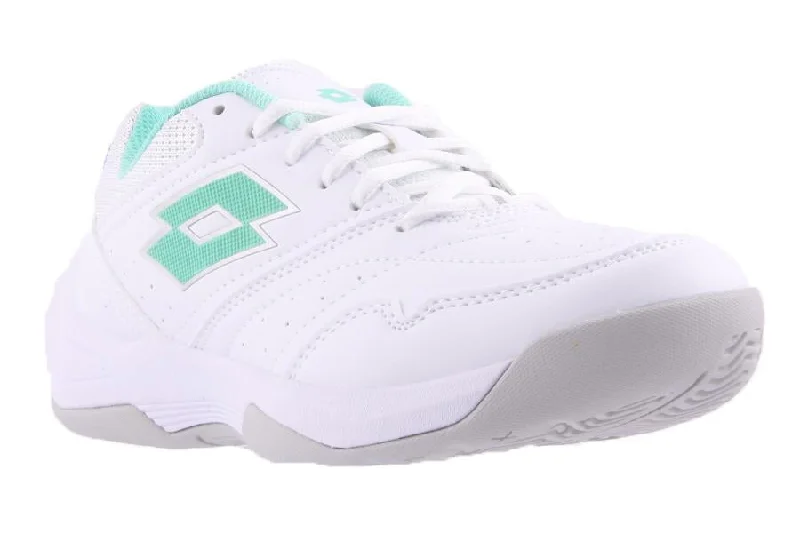 COURT LOGO XV111 WHITE/GREEN