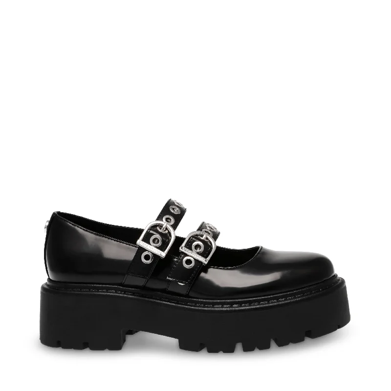 Overt Flat Shoe BLK ACTION LEATHER