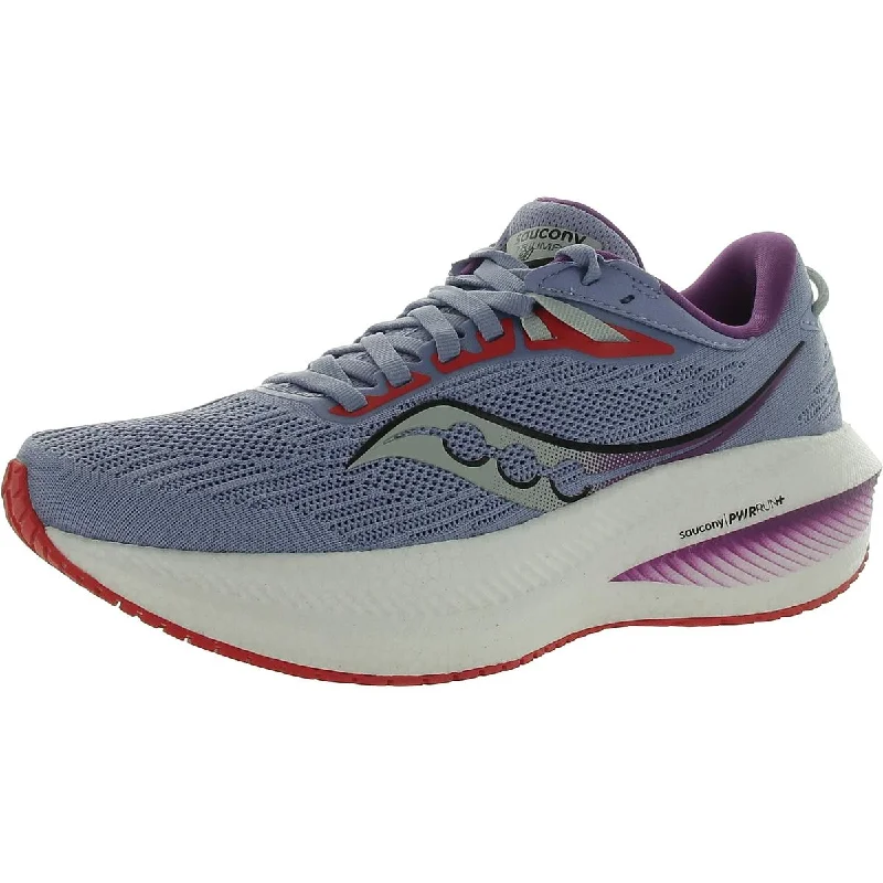 Saucony Womens Triumph 21 Lace Up Trainers Running & Training Shoes