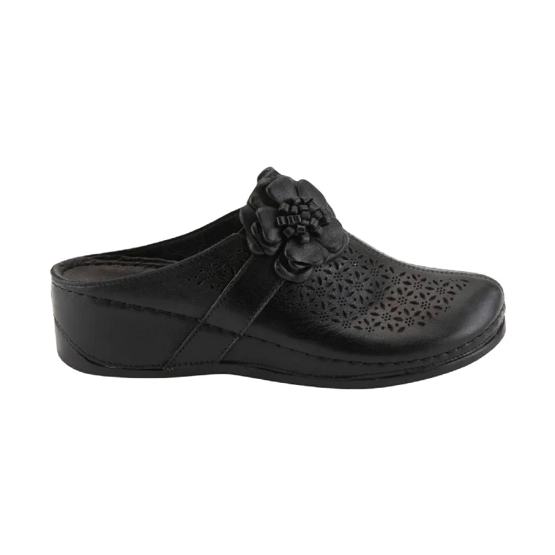 Spring Step Women's Lilybean Clog - Black