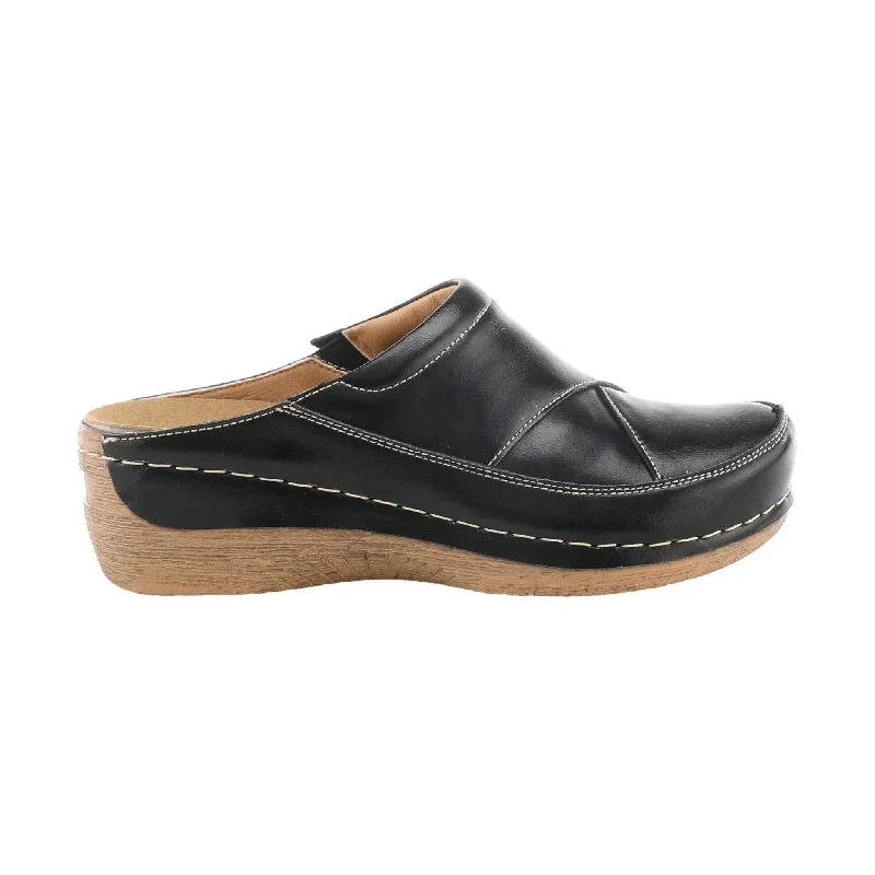 Spring Step Women's Telly Clog - Black