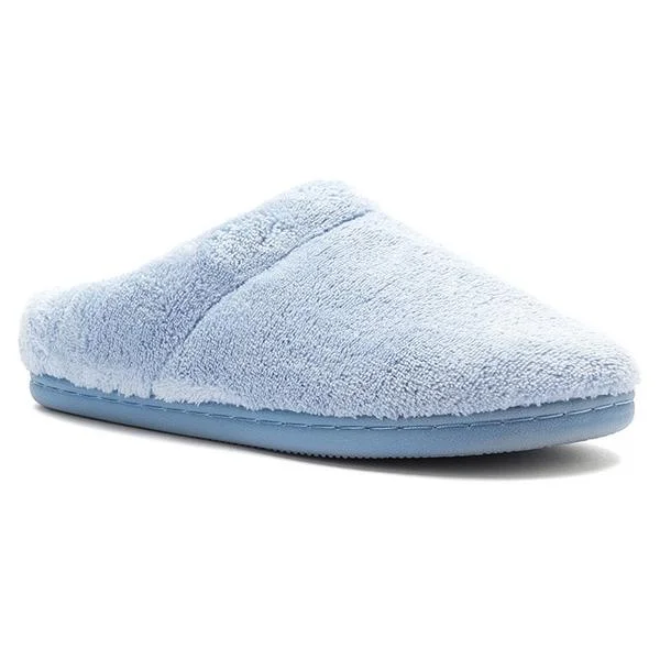 Tempur-Pedic Windsock Slipper Light Blue Terrycloth (Women's)