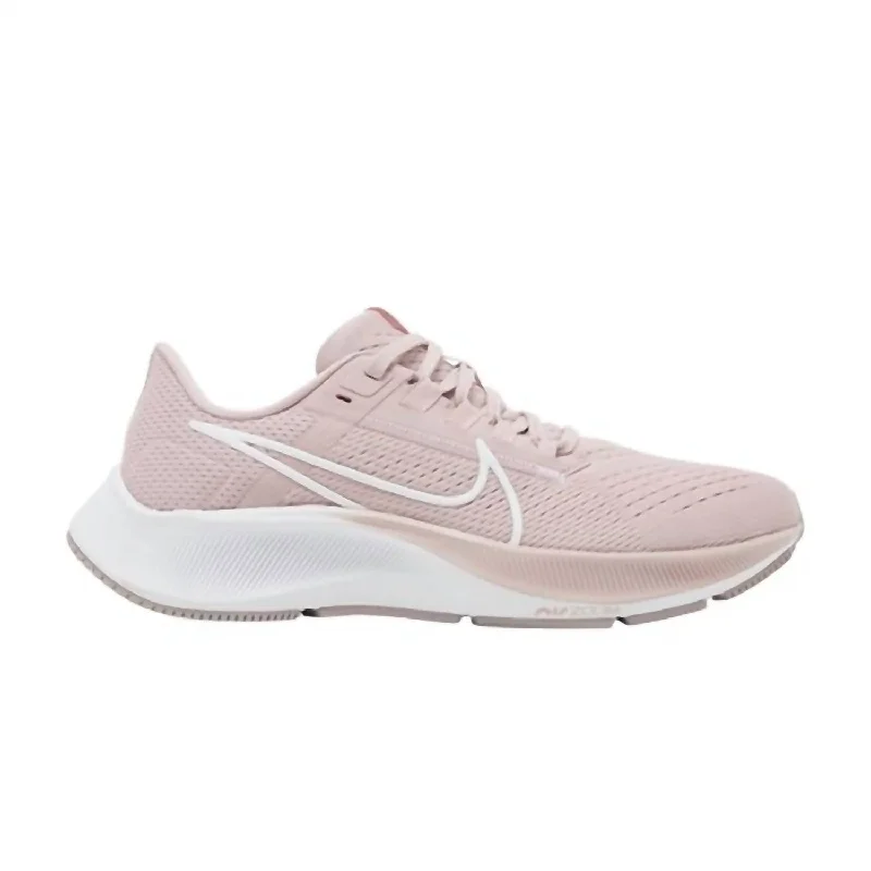 Women's Air Zoom Pegasus 38 Sneakers In Champagne/barely Rose/arctic Pink/white